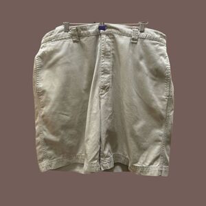 Vintage Polo Jeans Co. Men's Beige Cargo Shorts Size 40